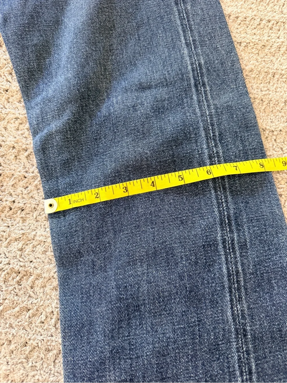 Vintage Levi’s redline selvedge, Big E, from the early 2000s. Made in Japan